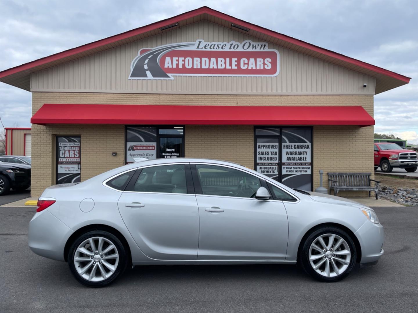 2016 Silver Buick Verano (1G4PR5SK4G4) with an 4-Cyl, ECOTEC, 2.4L engine, Auto, 6-Spd w/Shft Ctrl transmission, located at 8008 Warden Rd, Sherwood, AR, 72120, (501) 801-6100, 34.830078, -92.186684 - Photo#0